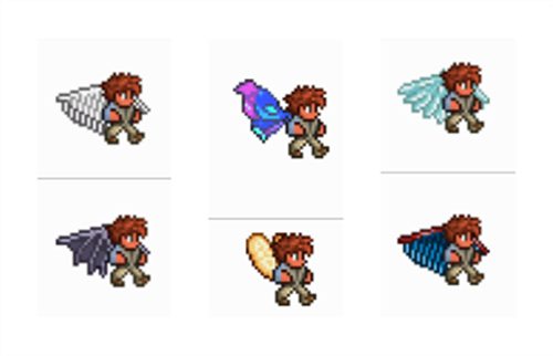 泰拉瑞亚翅膀合成表