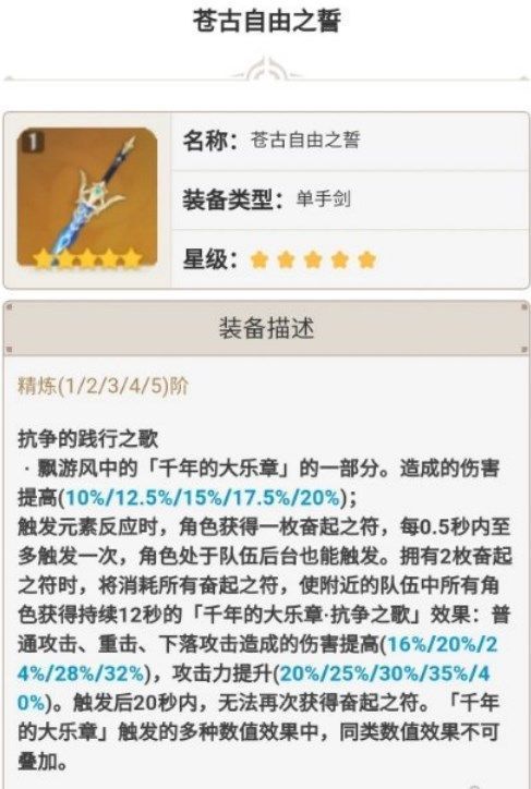 万叶武器推荐排行