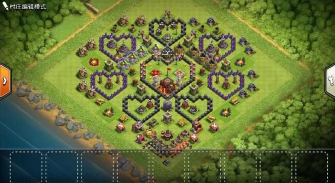 部落冲突10本公认zui强布阵攻略 10本zui强(无解)神阵可复制链接大全