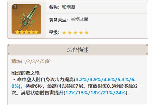 原神雷神带什么武器 雷电将军四星武器武器推荐