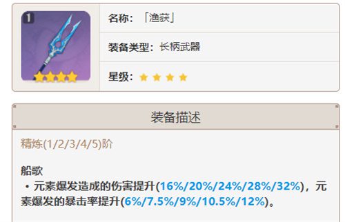 原神雷神带什么武器 雷电将军四星武器武器推荐