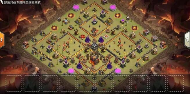 部落冲突10本公认zui强布阵攻略 10本zui强(无解)神阵可复制链接大全