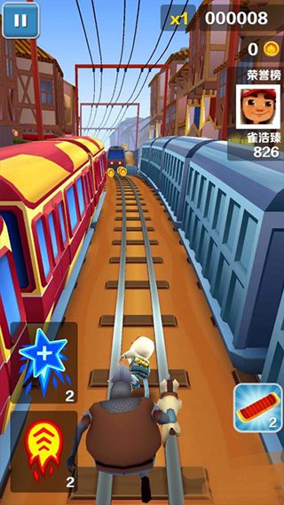 地铁跑酷无限钻石钥匙 地铁跑酷无敌版无限钻石无限金币