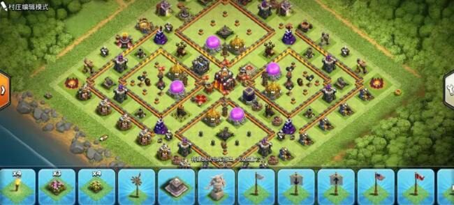 部落冲突10本公认zui强布阵攻略 10本zui强(无解)神阵可复制链接大全