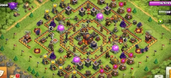 部落冲突10本公认zui强布阵攻略 10本zui强(无解)神阵可复制链接大全