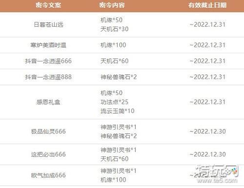 一念逍遥密令 一念逍遥3000机缘密令2023