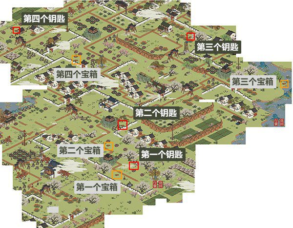 江南百景图宝箱 探险宝箱位置大全