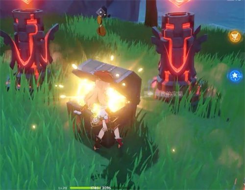 原神鹰翔海滩三个火元素柱子怎么点亮 元素方碑解谜攻略