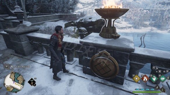 霍格沃茨之遗学院大桥火盆解谜图文详解-霍格沃茨之遗学院大桥火盆宝箱攻略