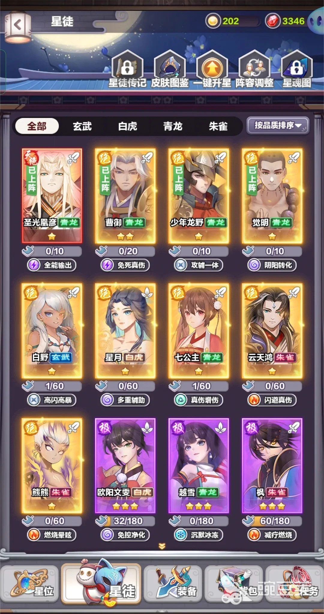 四象物语t0角色有什么 zui强角色战力强度