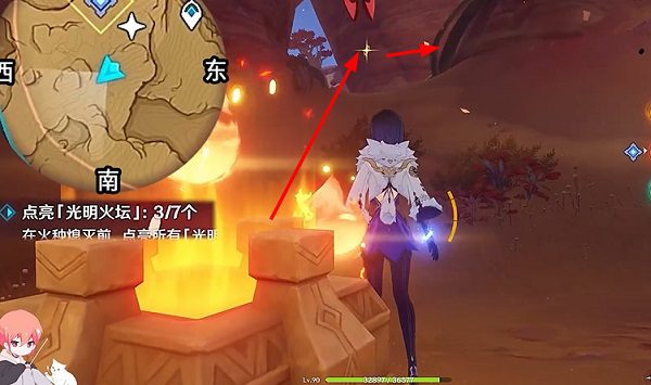原神点亮光明火坛怎么点燃?原神点亮光明火坛点亮顺序一览