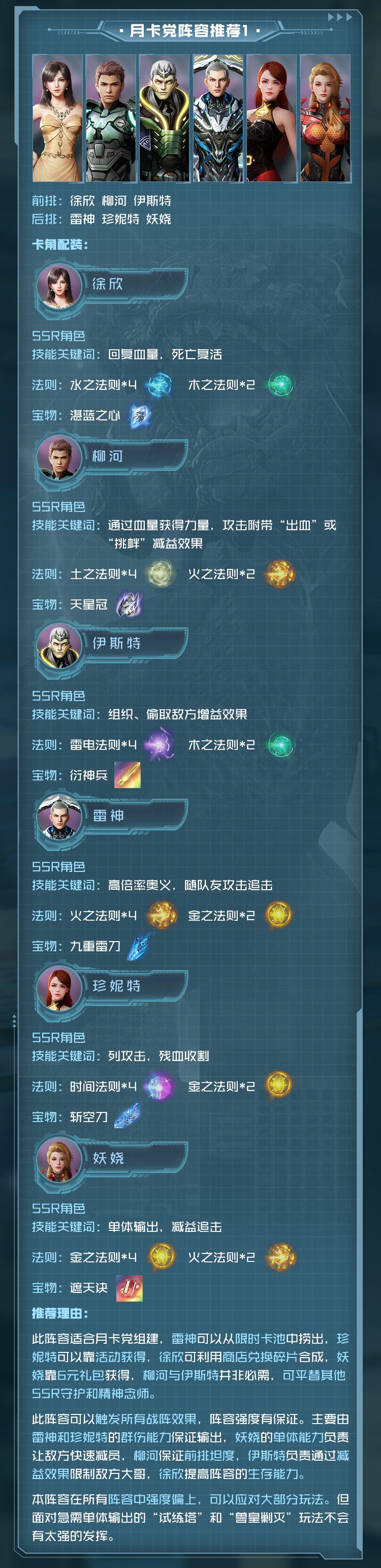 吞噬星空黎明手游阵容怎么搭配？