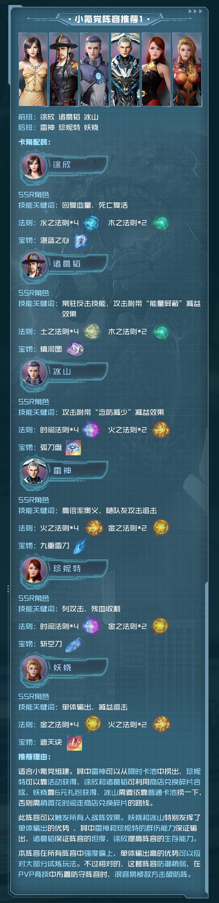 吞噬星空黎明手游阵容怎么搭配？