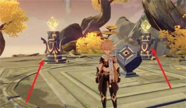 原神曲径通幽处柱子怎么解 原神曲径通幽之处岩柱子解密攻略