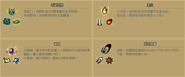 通神榜组合神通大全