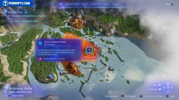 阿凡达潘多拉边境全RDA哨站位置