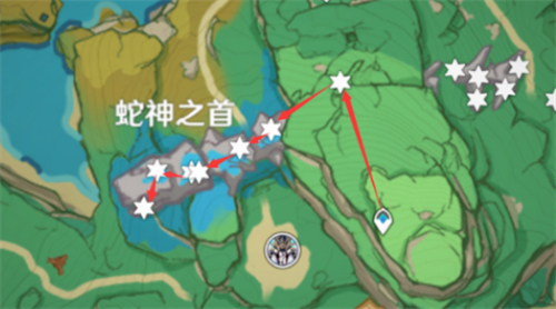 原神晶化骨髓位置图 晶化骨髓采集路线推荐