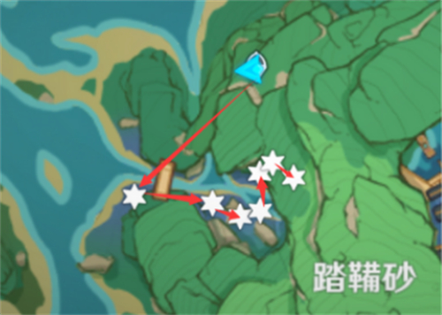 原神晶化骨髓位置图 晶化骨髓采集路线推荐