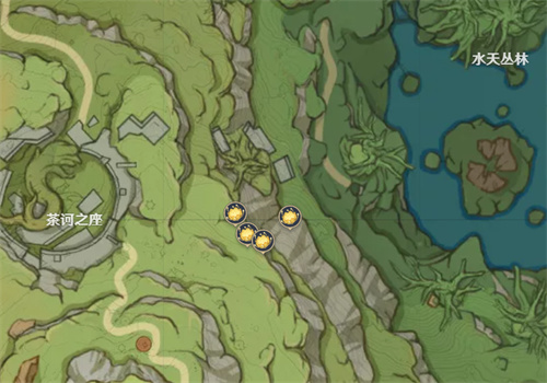 原神月莲位置图 月莲采集路线一览