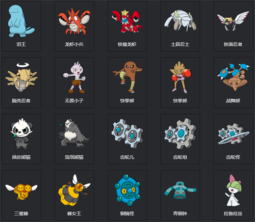 宝可梦剑盾图鉴 全宝可梦图鉴一览