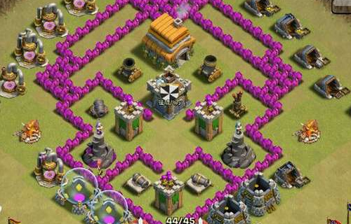 部落冲突6本阵型图zui新