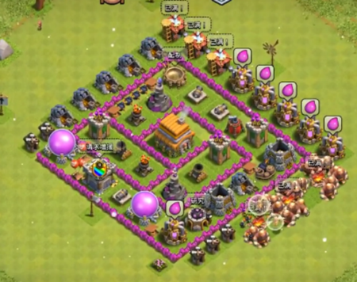 部落冲突6本阵型图zui新