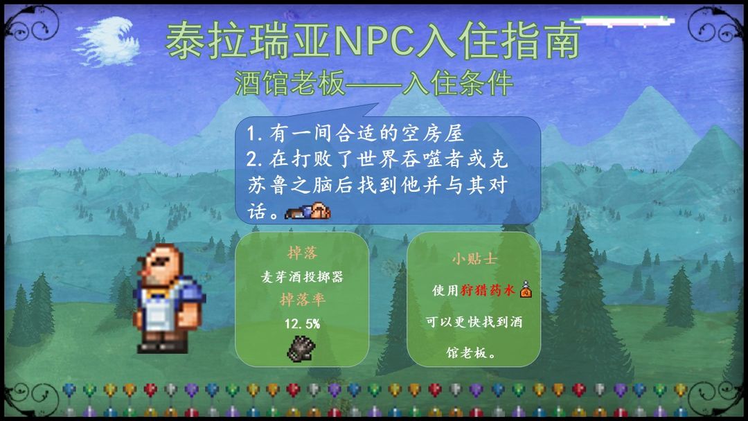 泰拉瑞亚npc喜欢的地形和邻居插图25 TapTap