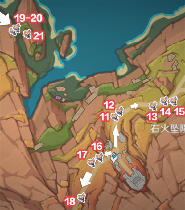 原神云岩裂叶采集在哪里 原神云岩裂叶收集路线攻略