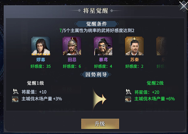 七雄纷争将星系统3