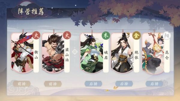 武林闲侠元卡强度排行 武林闲侠最强角色培养推荐